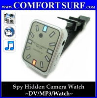 Spy Hidden Camera Watch + MP3 Player Wrist Watch DV Camera